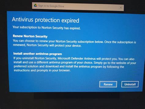 Antivirus Protection Expired Popup From Windows Over And Over Again Windowshelp