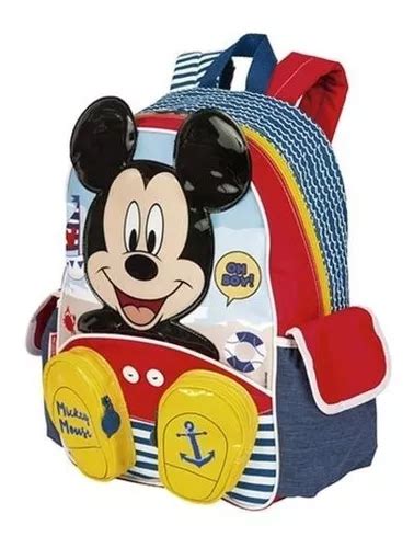 Mochila Escolar Sestini Mickey Mochila Mickey Color Azul 18L MercadoLibre