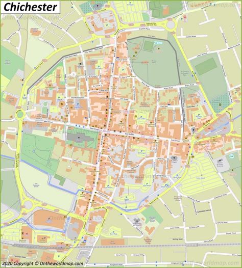 Chichester Map | UK | Discover Chichester with Detailed Maps