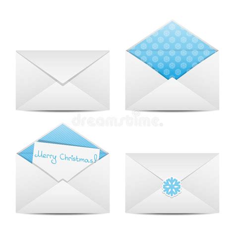 Christmas Envelope Stock Vector Illustration Of Greeting 45568257