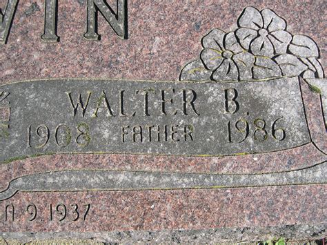 Walter Benjamin Bant Irwin M Morial Find A Grave