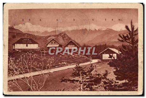 Carte Postale Ancienne Route Des Alpes De Chartreuse A Chambery Le Col