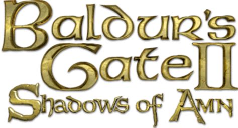 Baldur S Gate Ii Shadows Of Amn Logo Png Photos Png Play