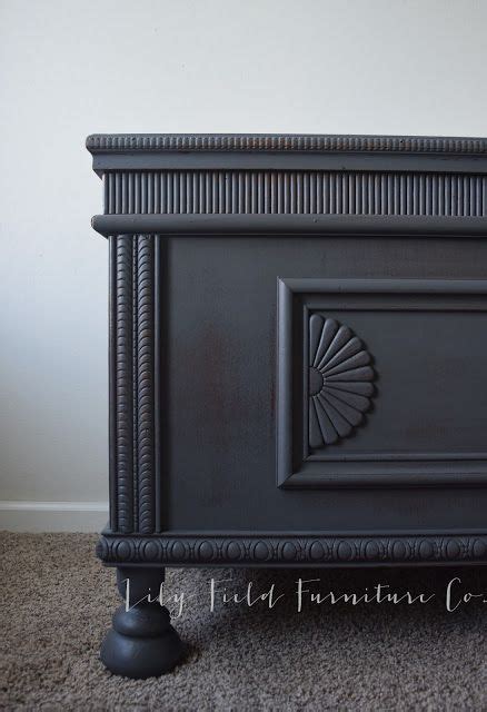 Cedar Chest Makeover Using Country Chic Paint In Rocky Mountain By Lily