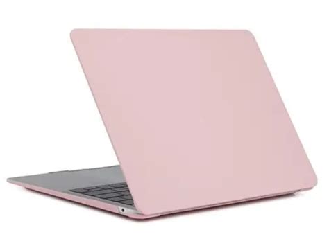 Защитный розовый матовый чехол Matte Hard Shell Case для MacBook New ...