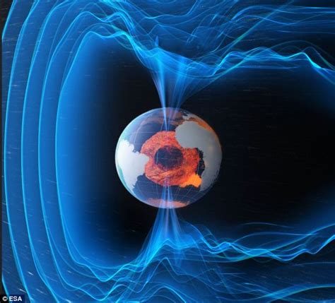 Earths Magnetic Field Is Weakening 10 Times Faster Than Thought In The