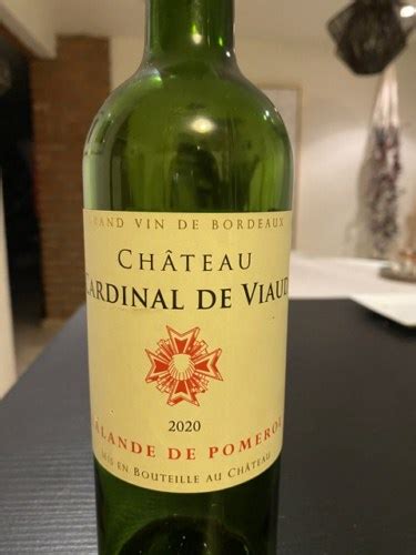 Ch Teau Cardinal De Viaud Lalande De Pomerol Vivino Brasil