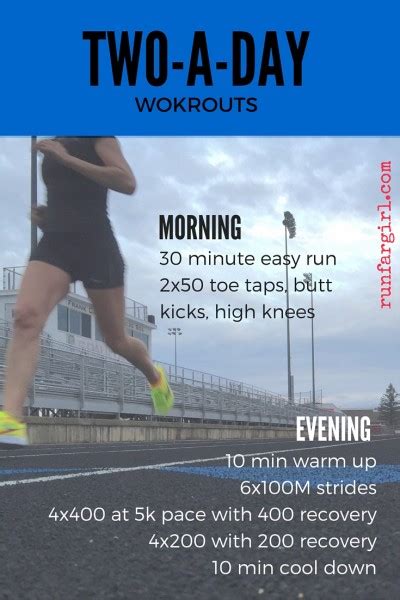 Two A Day Workouts For Runners Brooklyn Active Mama