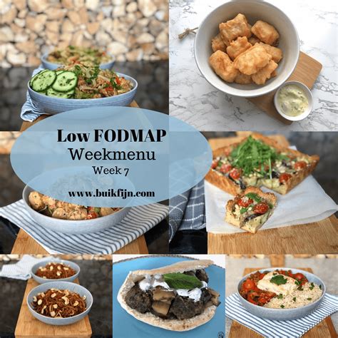 Low FODMAP Weekmenu Week 23 Buikfijn Recepten