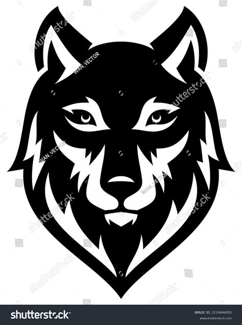 Wolf Vector Silhouette Vector Isolated Illustration Stock Vector ...