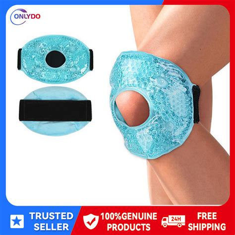 ONLYDO Ankle Ice Pack Sports Hot Cold Compress Gel Wrap Therapy Elbow Arm Knee Pad For Ankle