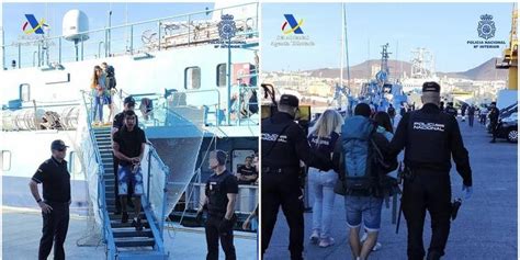 Interceptado un velero con 2 500 kilos de cocaína a la vista y camino a