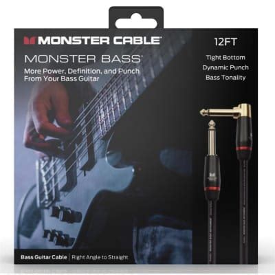 Monster Cable Prolink Monster Bass Pro Audio Instrument Reverb