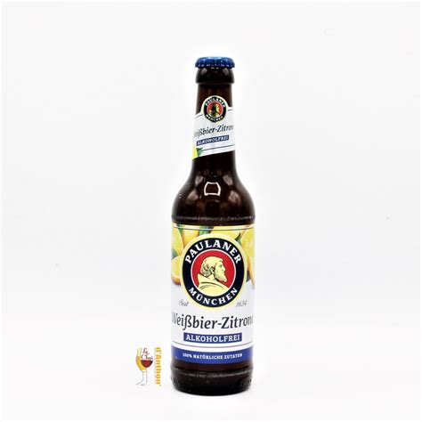 PAULANER SANS ALCOOL CITRON 33CL Le Chai D Anthon