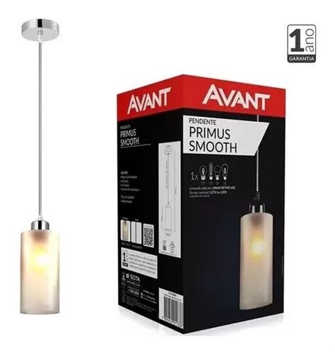 L Mpara Colgante Tipo Candelabro Primus Smoth Avant X Color Gris