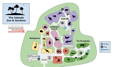 Zoo Map And Overview Of My Small Florida Zoo Creators Of Blueprints