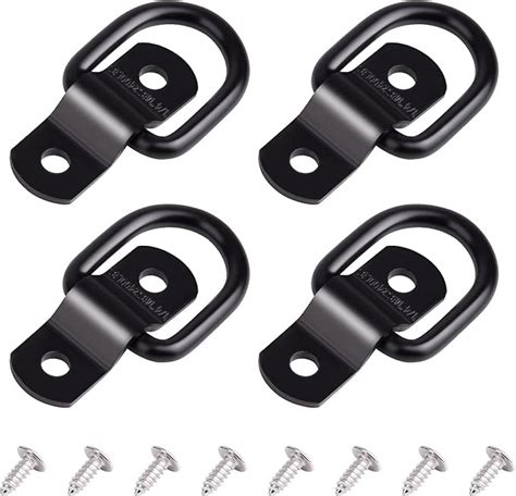 Amazon 4 Pack Stainless Steel Bolt On D Rings Heavy Duty 7000