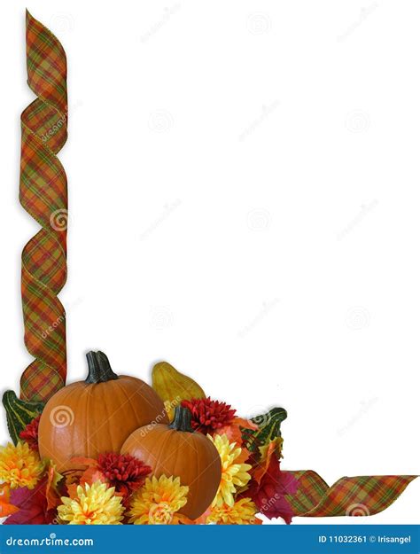 Thanksgiving Corner Borders