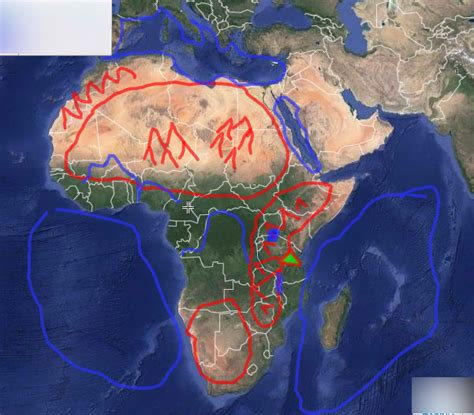 Landforms In Africa Diagram Quizlet