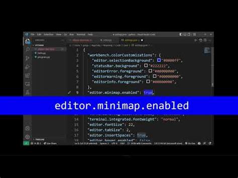 Vscode How To Disable Source Code Minimap In Visual Studio Code Youtube