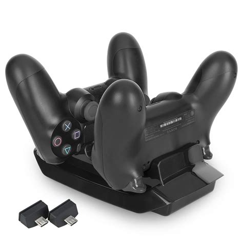 Ps4 Controller Charger Dual Charging Station Dock For Playstation 4 Dualshock