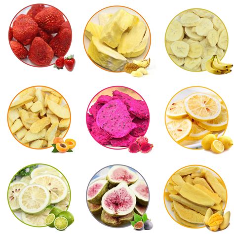 Wholesale Freeze Dried Mixed Fruit Freeze Dried Apple Mango Banana