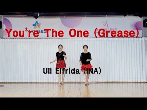 You Re The One Grease Linedance Demo Improver Aradong Linedance