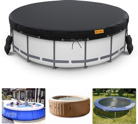 Amazon Ft Round Pool Cover Inground Pool Covers For Above