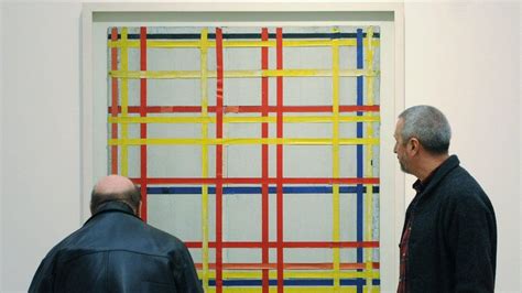 Piet Mondrian Artwork Displayed Upside Down For 75 Years Bbc News