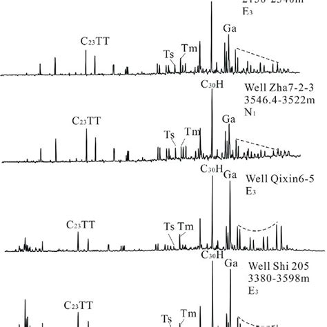 Respective M Z 191 Mass Chromatogram Showing The Distribution Of