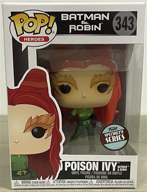 Poison Ivy Batman Robin Funko Pop Specialty Series Exclusive