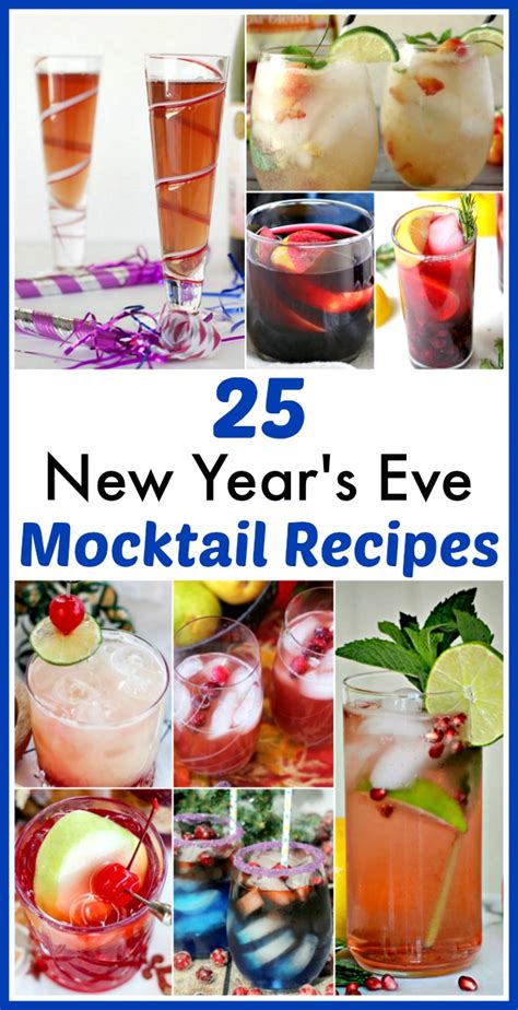 25 Delicious New Year S Eve Mocktail Recipes