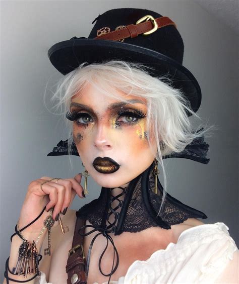 Pin By Mary Hargrove On Halloween Makeup Steampunk Makeup Halloween