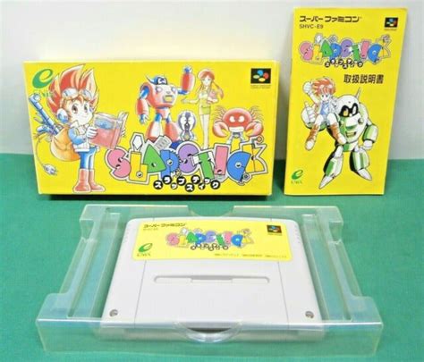 Snes Slap Stick Can Save Boxed Popular Rpg Super Famicom