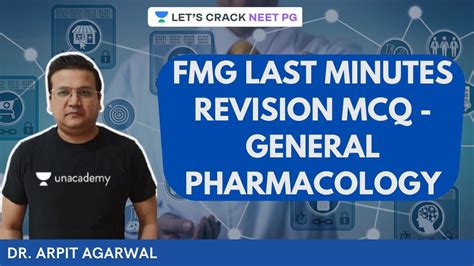 FMG Last Minutes Revision MCQ General Pharmacology NEET PG 2021