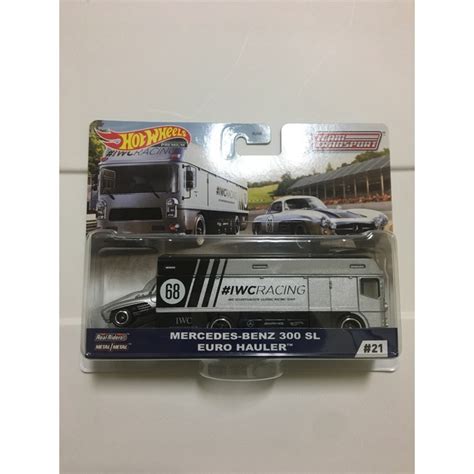 現貨 Hot Wheels 風火輪 Mercedes Benz 300 SL 運輸車 蝦皮購物