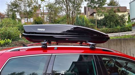 Dachbox Thule Trip Sport Black Glossy 320 Liter MIETE Im Kanton Zug