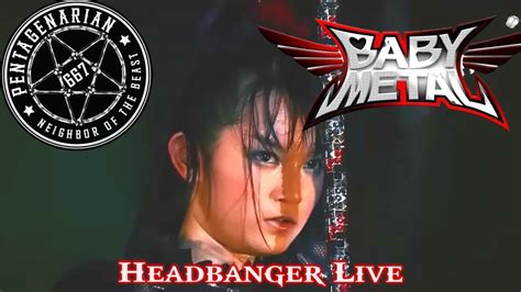 IS IT LEGAL TO BE THIS ENTERTAINING BABYMETAL Headbanger Live