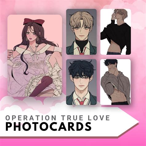 Gsm Operation True Love Manhwa Photocards Matte Eunhyuk Dohwa