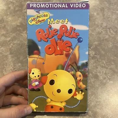 Meet Rolie Polie Olie VHS Video Tape RARE Grelly USA