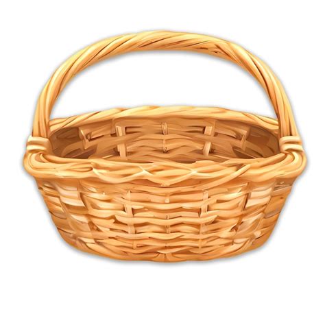 Premium PSD | Wicker basket logo design psd