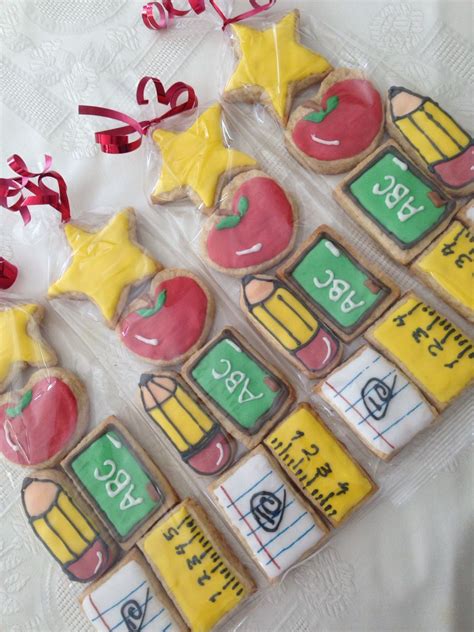 Galletas Para El D A Del Maestro Set Cookie Cookie Art Cookie Ideas