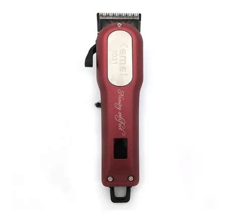 Cortadora De Pelo Kemei Km Rojo Oscuro V V Mercadolibre