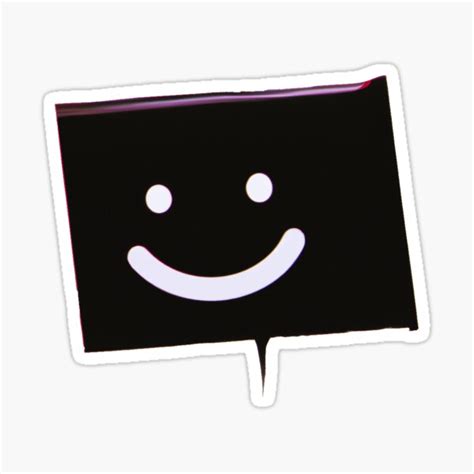 "Black Happy smiley face" Sticker for Sale by Divath | Redbubble