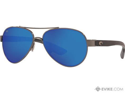 High Quality Goods Costa Del Mar Loreto Sunglasses Gunmetal Frame Blue