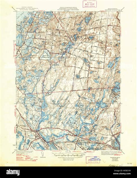 Map Of Wareham Hi Res Stock Photography And Images Alamy