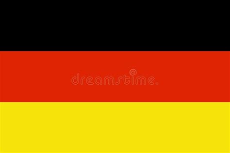 Vector De Colores De Bandera De Alemania Ilustración del Vector ...