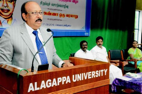 Official Website Of Alagappa University Karaikudi Tamilnadu India