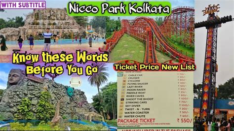 Nicco Park Kolkata Indias First Amusement Park 🎡🎠🎢 Niccopark Best