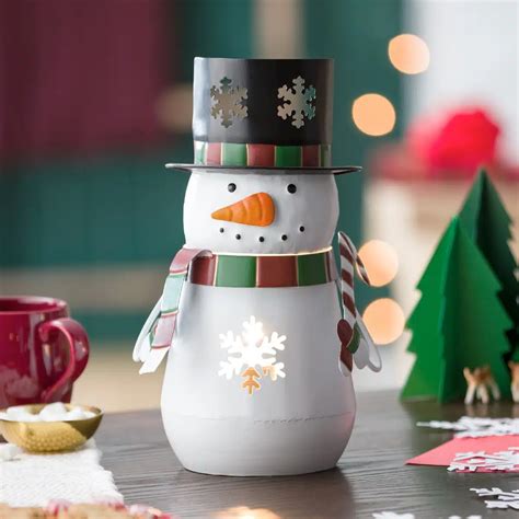 Snow Day Scentsy Warmer Snowman The Candle Boutique Scentsy Uk